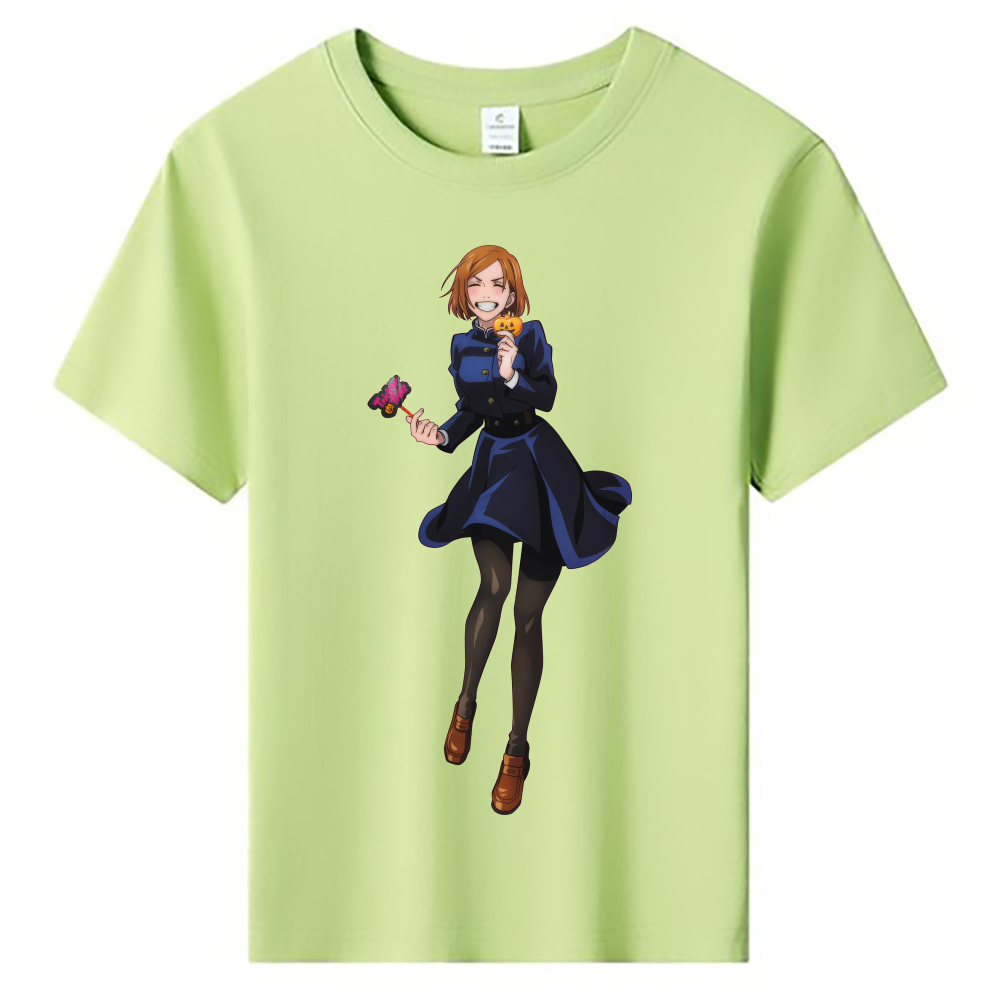 （画像用） 呪術廻戦 Jujutsu Kaisen 綿100％キッズTシャツ（フロントプリント）